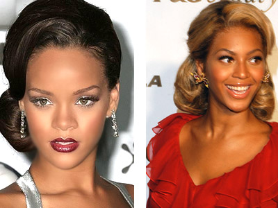 Beyonce's waist length light blond hair is beautiful but nothing new