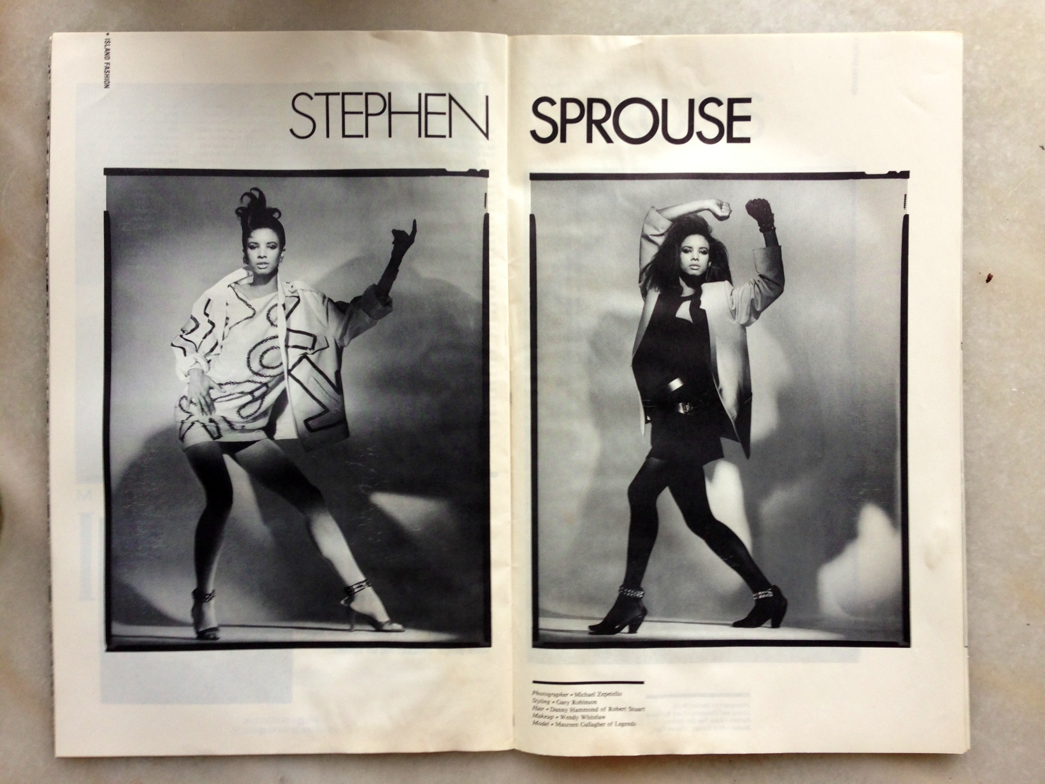 Stephen Sprouse 1984 Print Tee